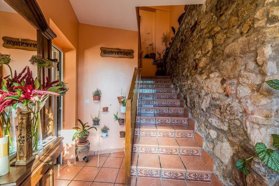 Apartamentos & Casa Rural Boada Con Jardin Interior Y Barbacoa Villamiel Bagian luar foto