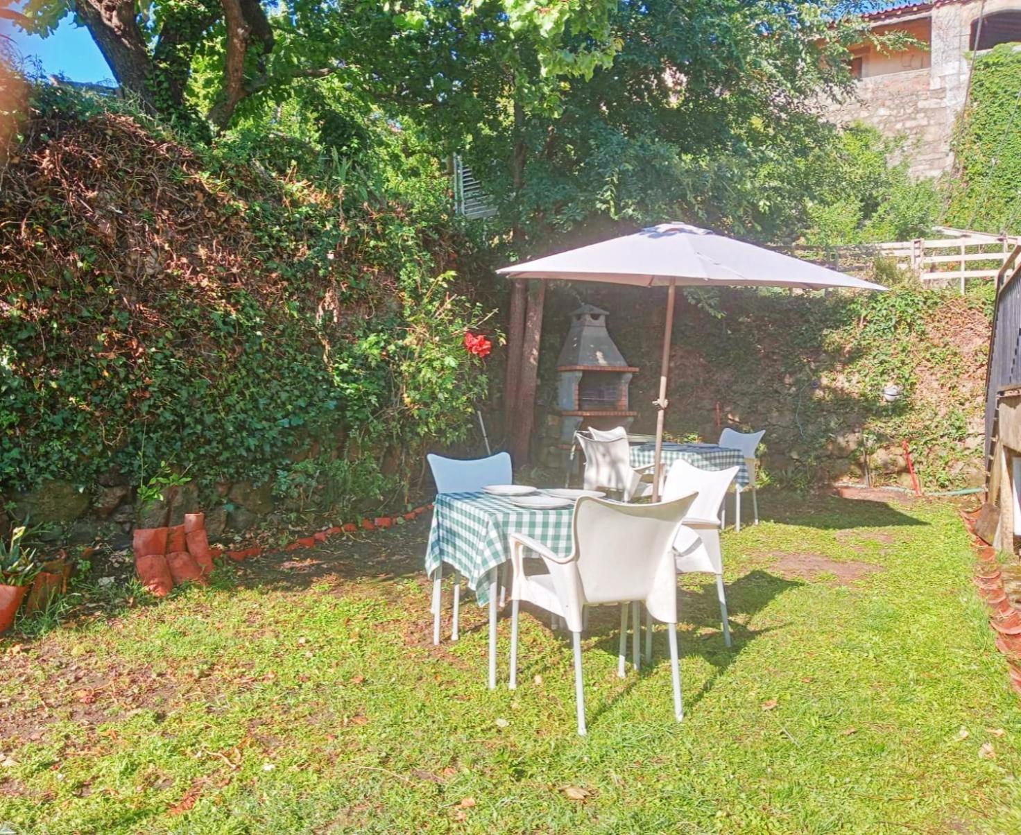 Apartamentos & Casa Rural Boada Con Jardin Interior Y Barbacoa Villamiel Bagian luar foto
